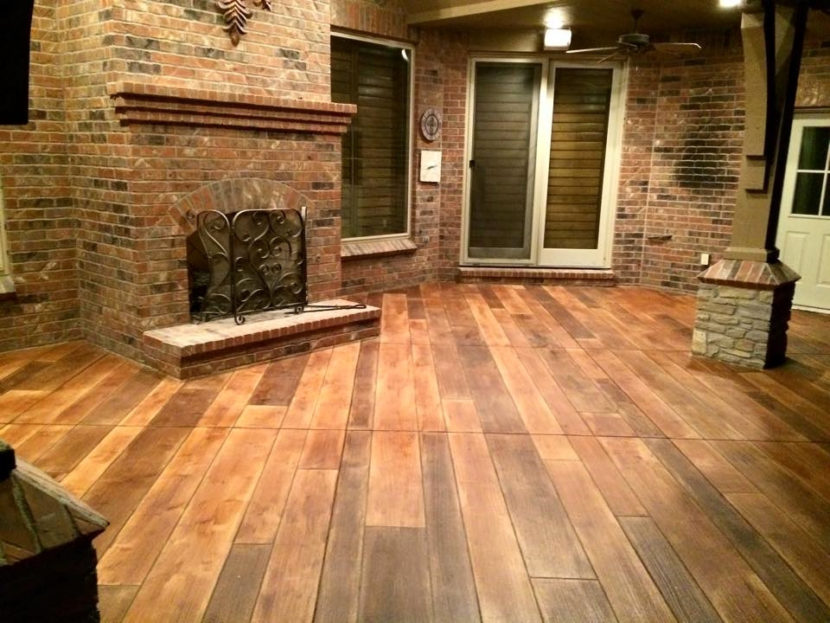 Decorative Concrete Floors The Benefits Of Stamped Concrete